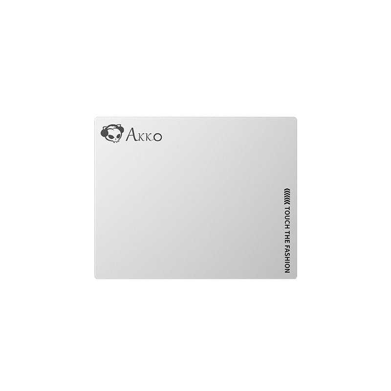 Akko Glass Mousepad White